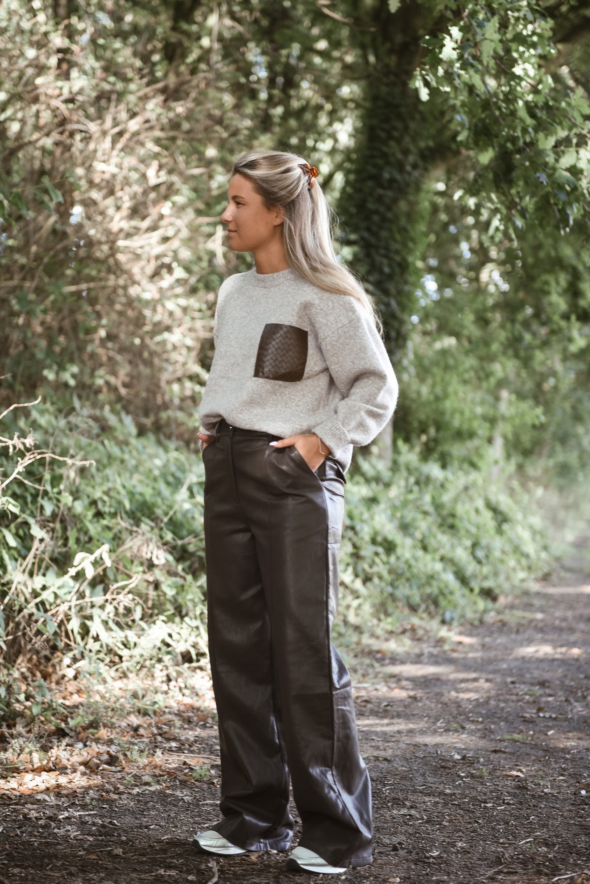 Leren broek sienna