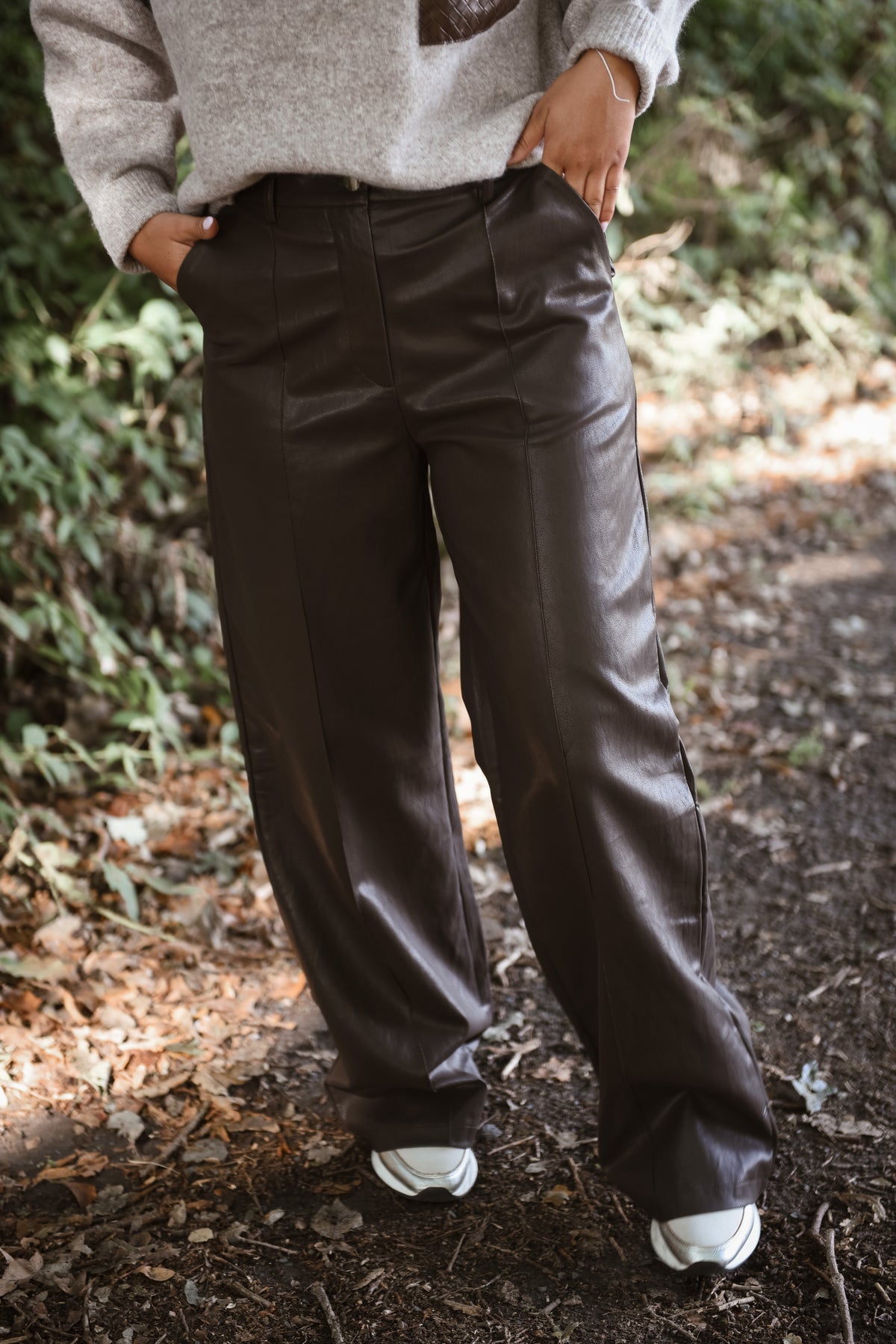 Leren broek sienna
