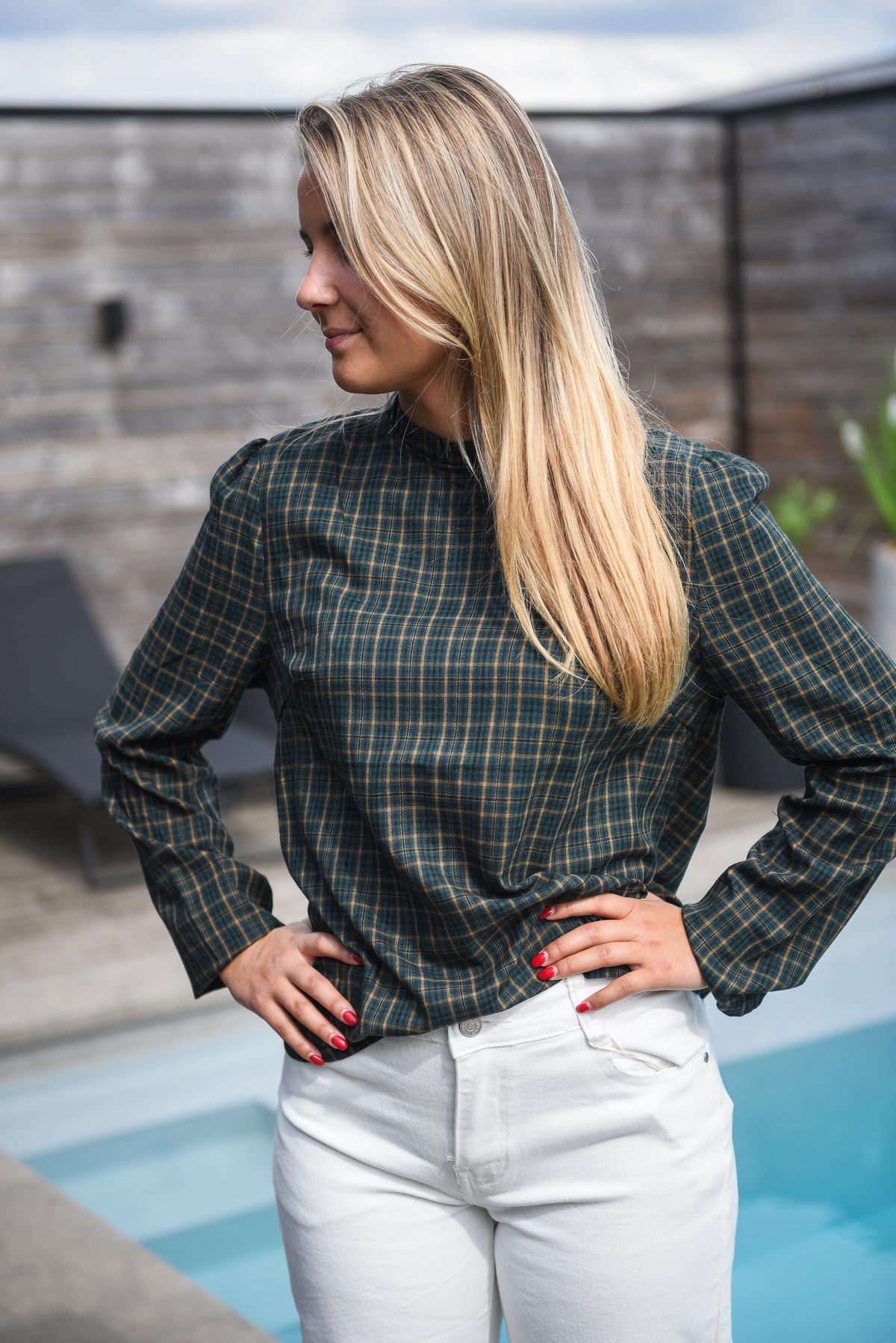 Blouse Ecossaise