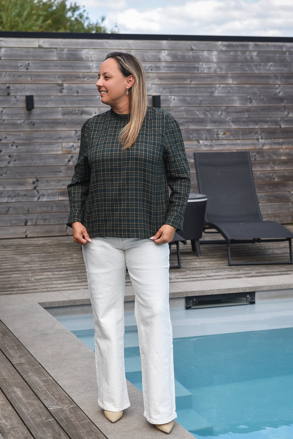 Blouse Ecossaise