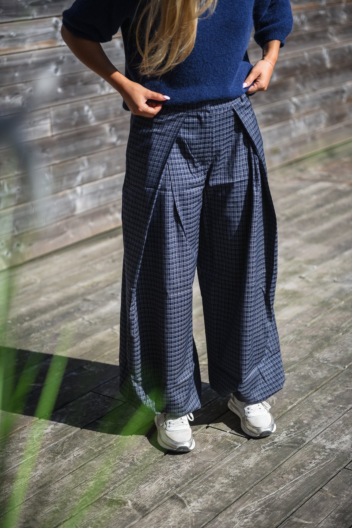 Geruite broek Elise
