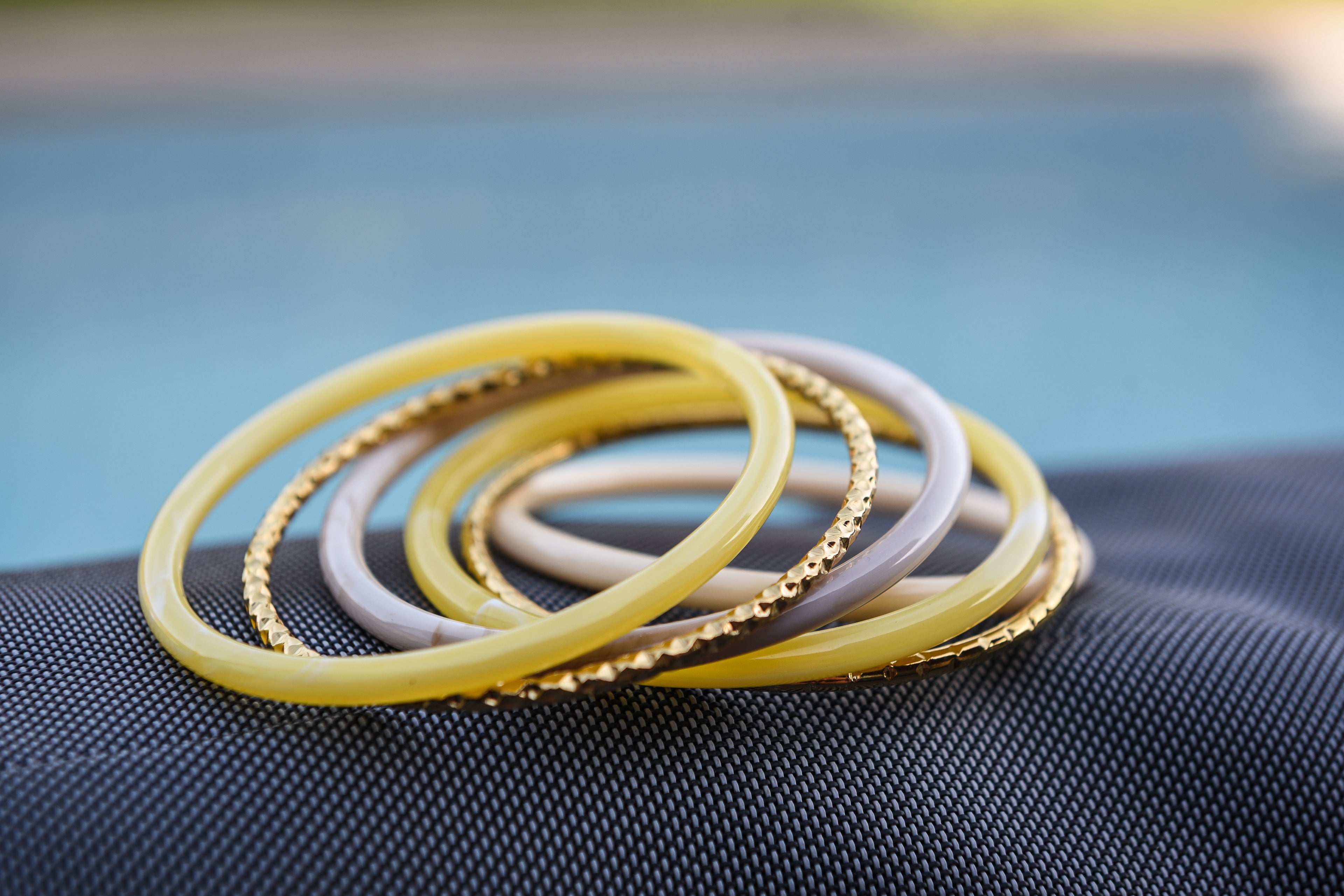 Armbandenset Yellow