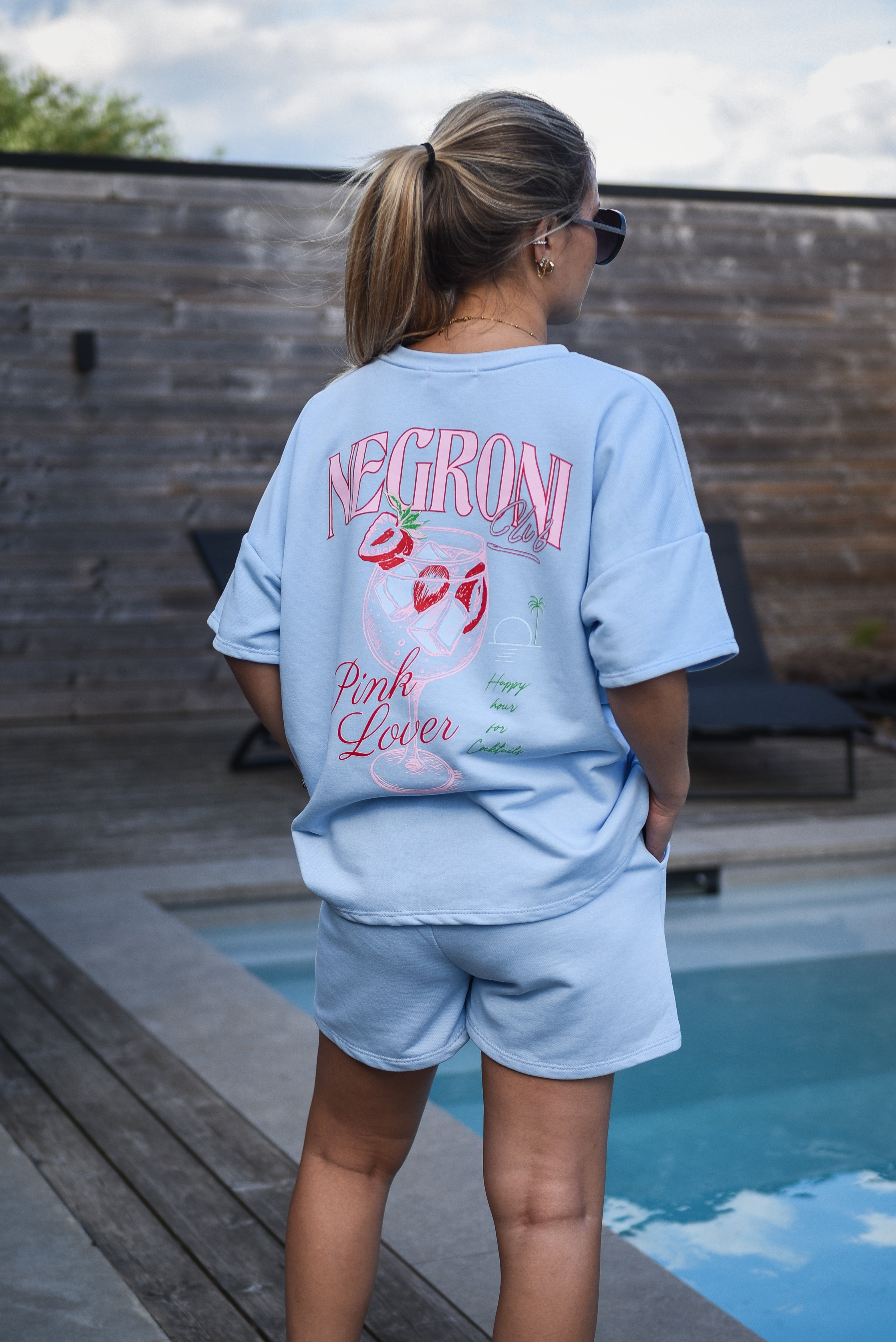 Negroni set blue