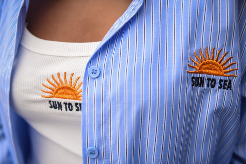 Blouse + top sun to sea