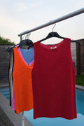Topje Glitter Rood