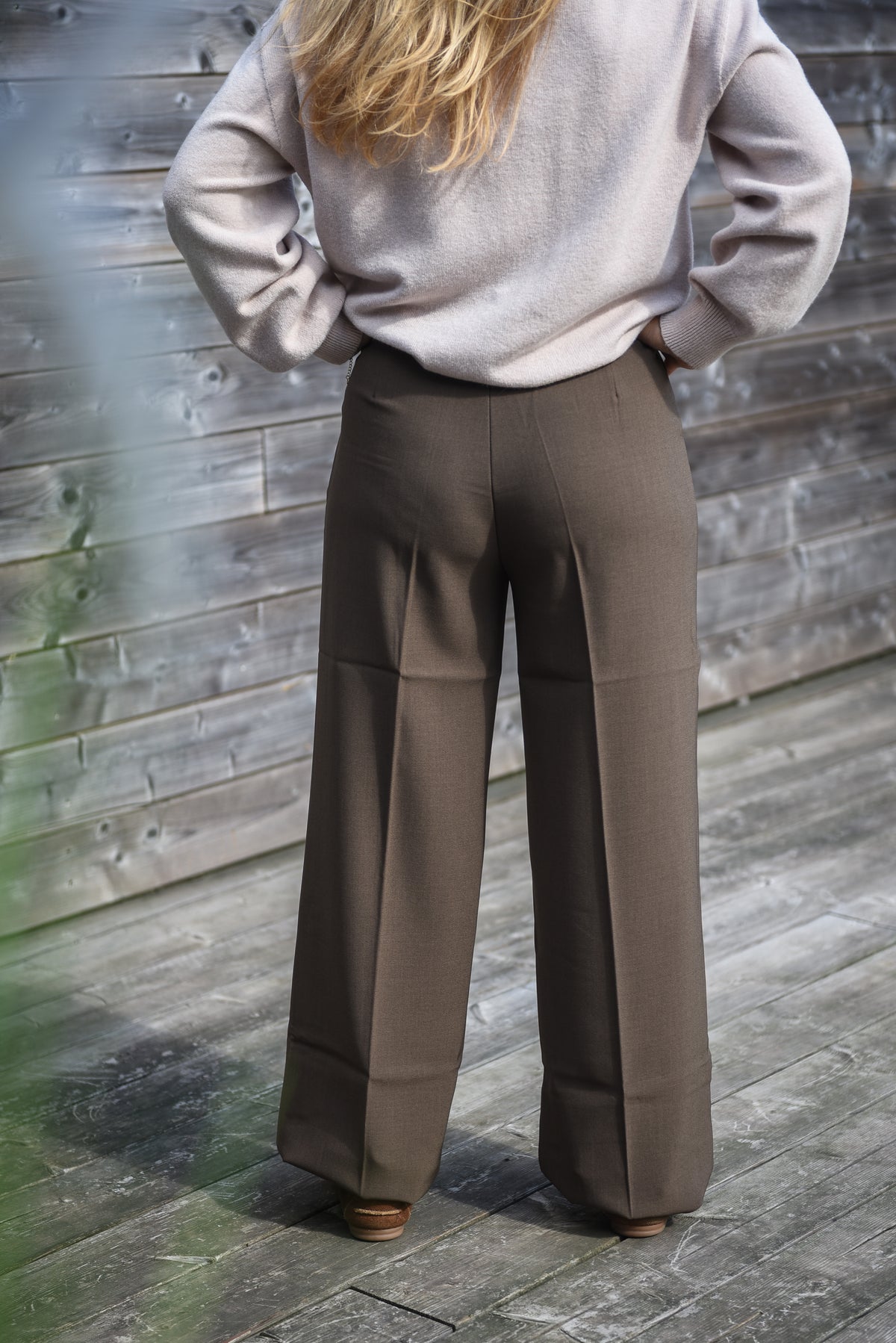 Tailleurbroek Marron