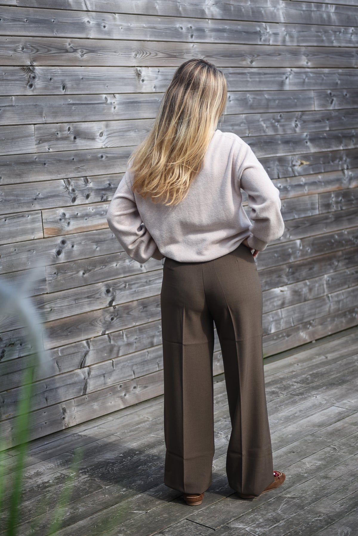 Tailleurbroek Marron