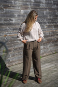 Tailleurbroek Marron