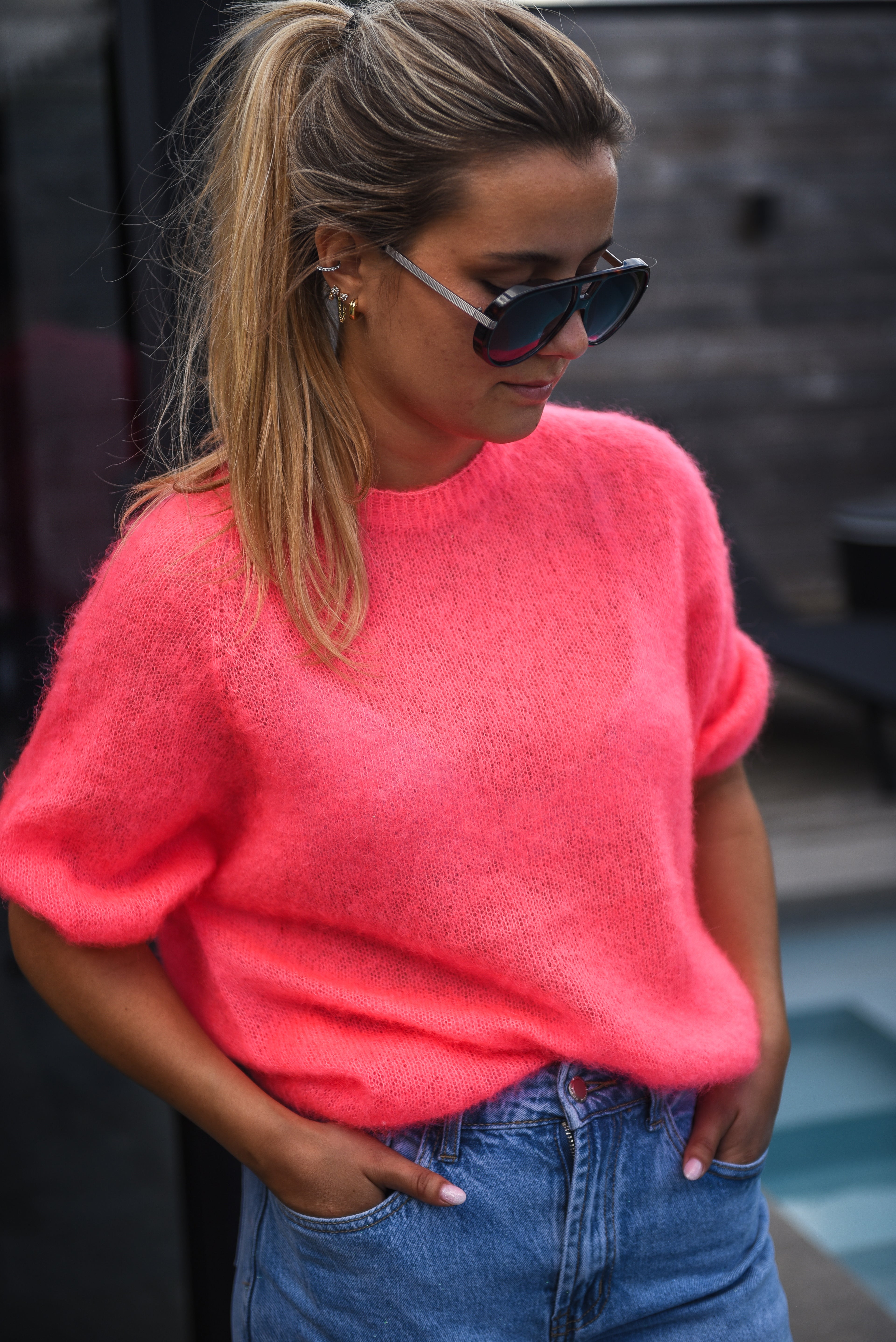 Trui Neon pink