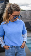 Kant & Trui layer set blauw
